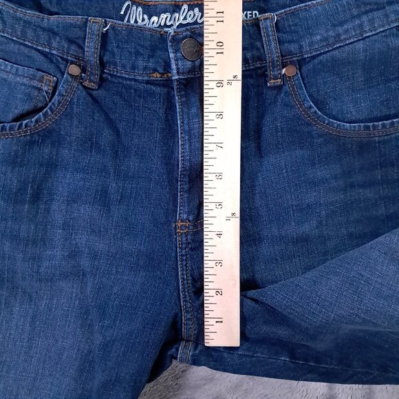 Wrangler Retro Jean Men 33x29, Tag 32x30 Relaxed Boot Cut Blue Denim 10WRT20JH - Picture 9 of 12